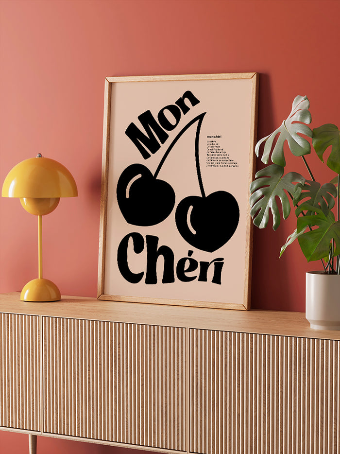 Mon Chéri N2 - Art Print  Poster