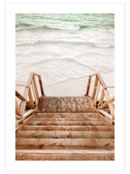 Let's Go To The Beach - Art Print