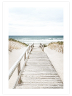 Way to the Beach - Art Print