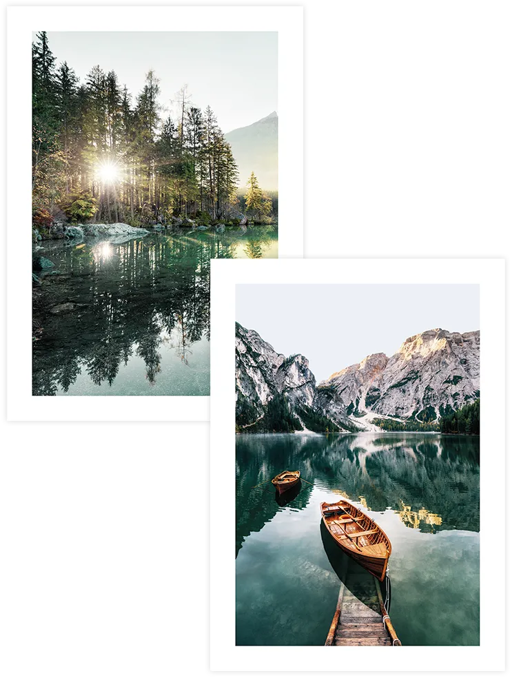 Green Vibes - Poster Seti Ürün ana görseli