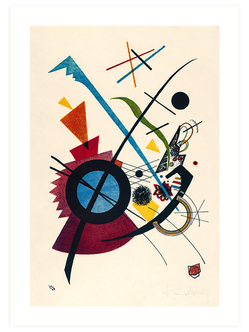 Kandinsky Small Worlds - Poster Seti Duo