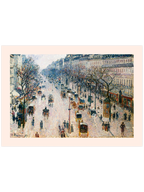 Camille Pissarro The Boulevard - Art Print