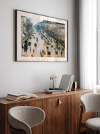 Camille Pissarro The Boulevard - Art Print