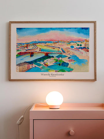 Kandinsky View of Moscow - Art Print