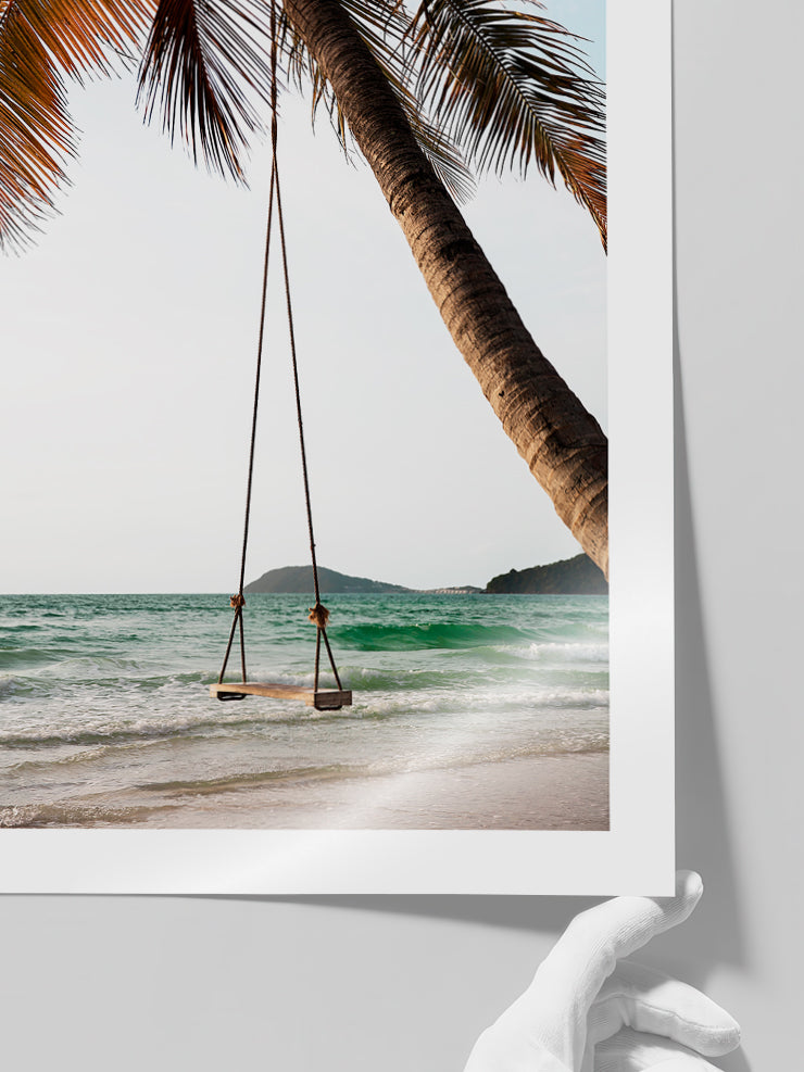 Salıncak - Art Print