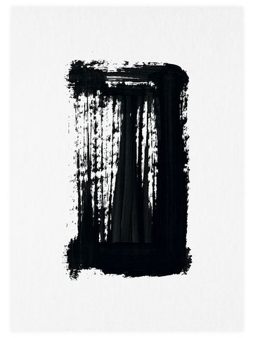 Black Stroke N2 - Art Print