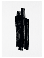 Black Stroke - Art Print