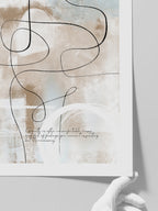 Abstract Lines N8 - Art Print