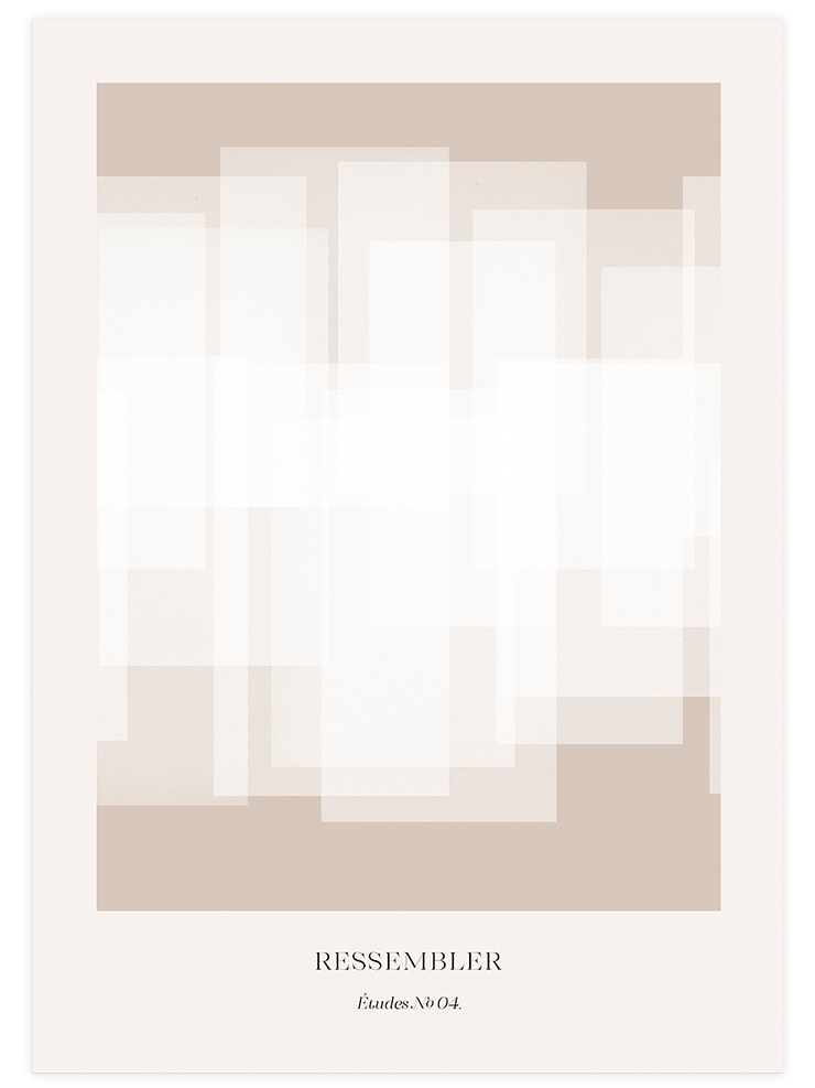 Ressembler - Art Print Sanatsal Poster