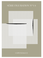 Série Figuration Copenhague - Art Print