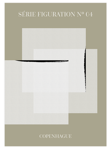 Série Figuration Copenhague - Art Print