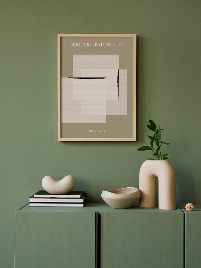 Série Figuration Copenhague - Art Print  Poster