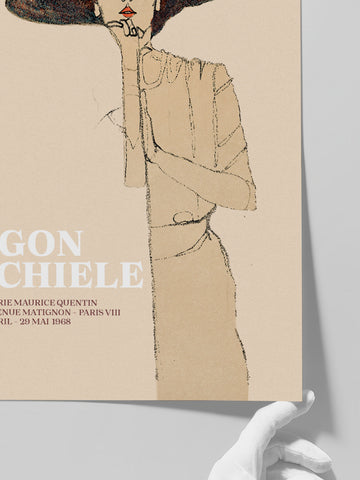 Egon Schiele Afiş N2 - Art Print