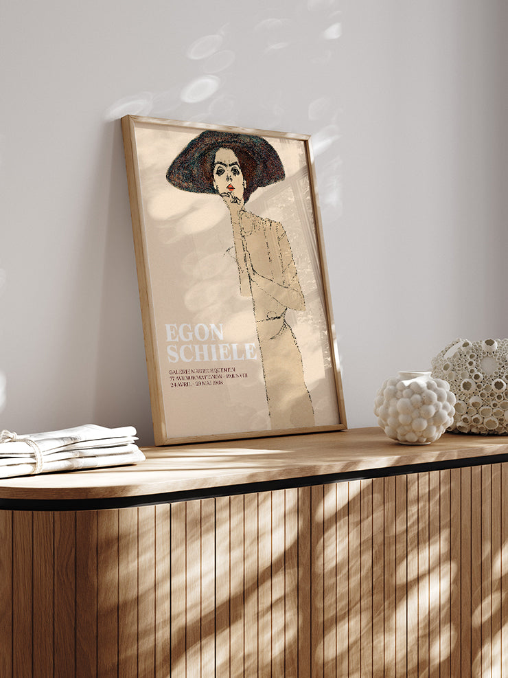 Egon Schiele Afiş N2 - Art Print Ürün ikincil görseli