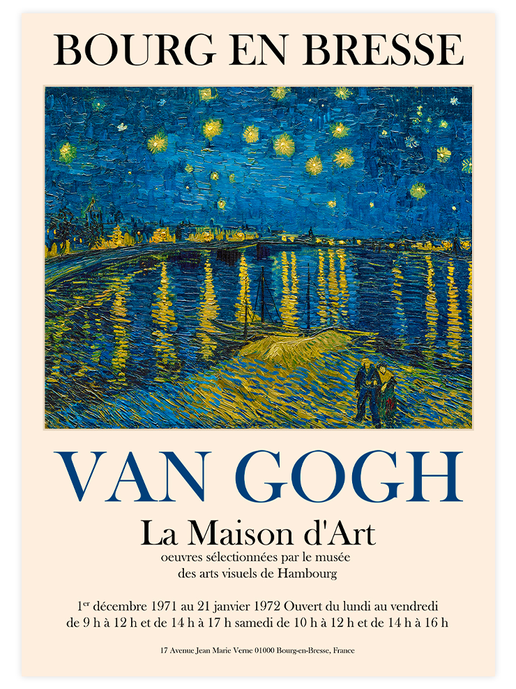 Van Gogh Afiş N4 - Art Print Ürün ana görseli