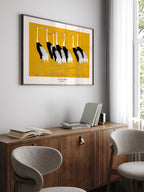 Ogata Korin Gray Cranes - Art Print
