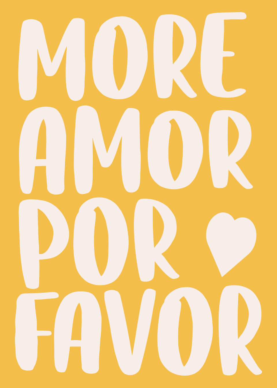 More Amor - Art Print