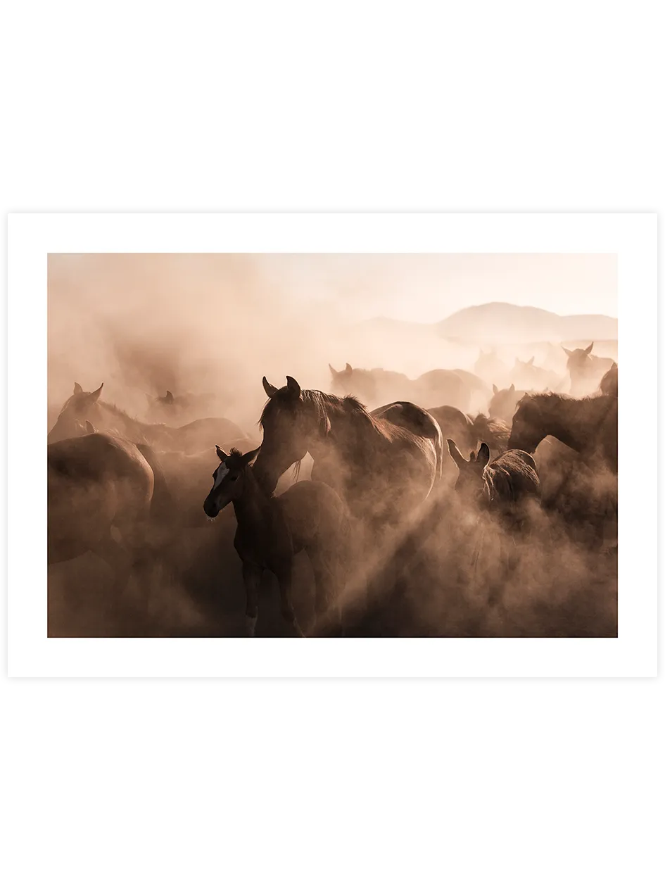 Anne At ve Tay - Art Print