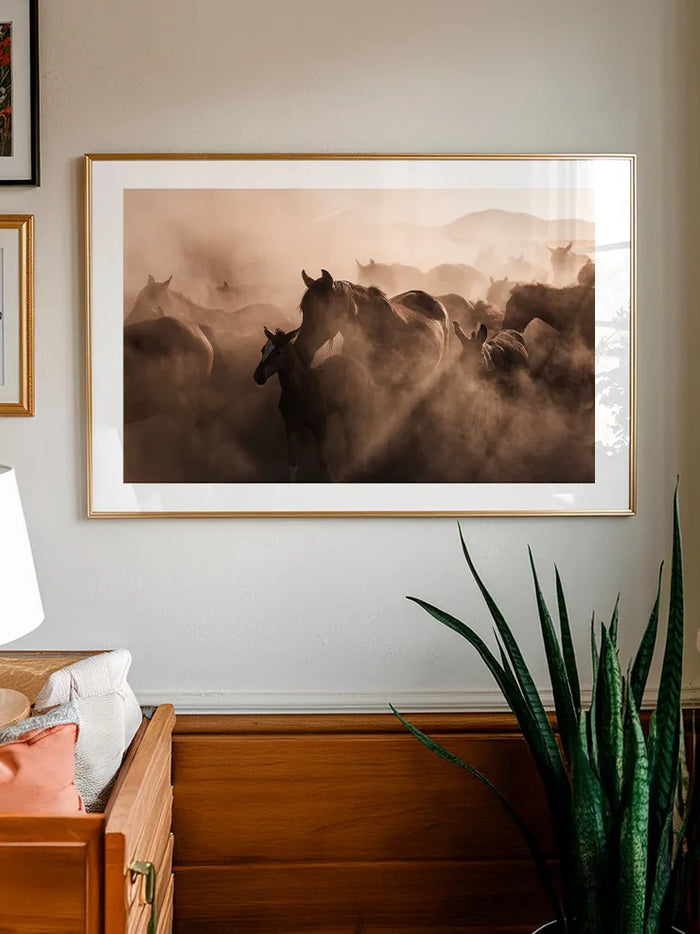 Anne At ve Tay - Art Print