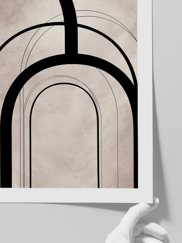 Round Arch - Art Print  Poster