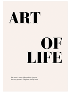 Art of Life Poster Seti