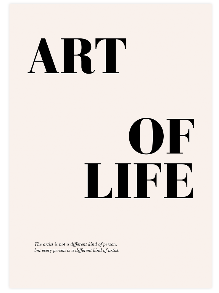 Art of Life Poster Seti