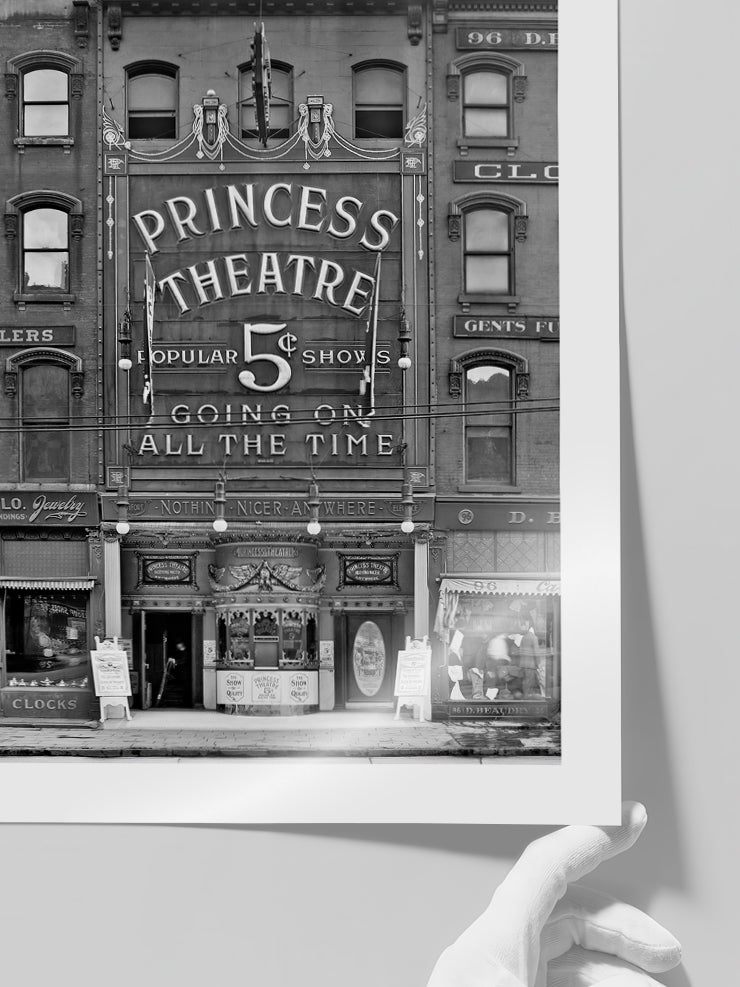 Princess Theatre - Art Print  Poster