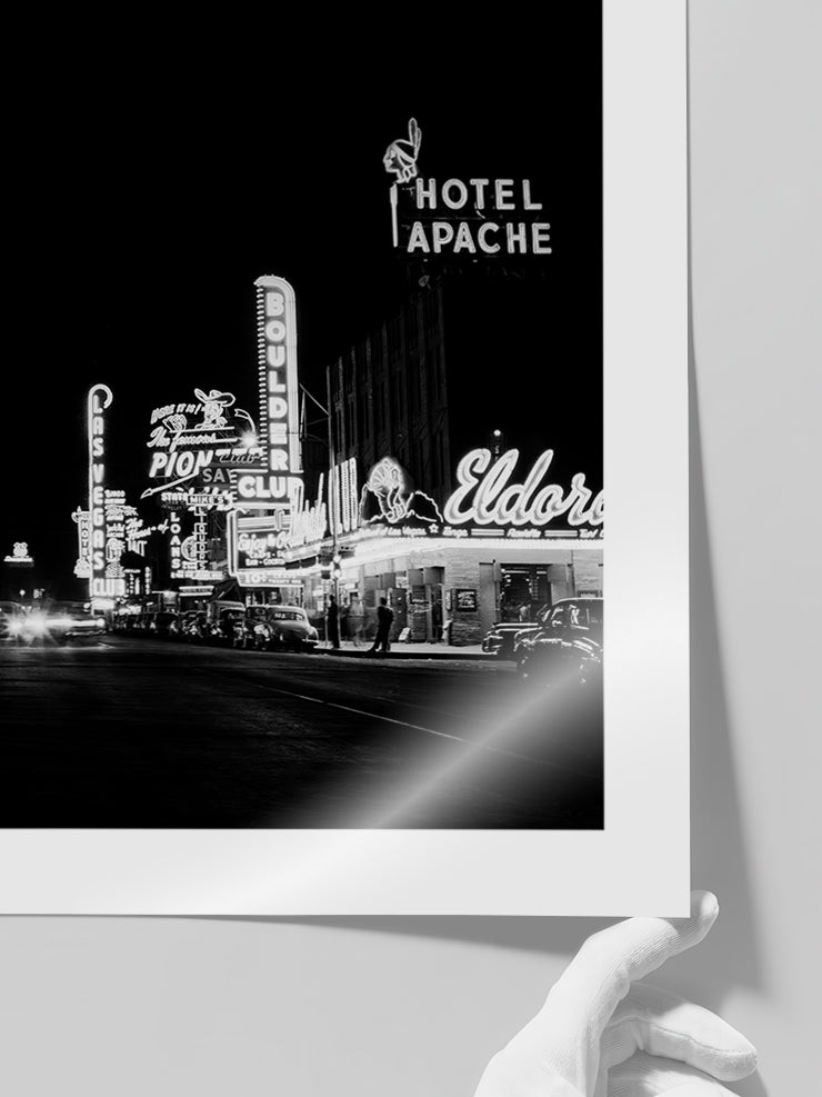 Vintage Las Vegas - Art Print  Poster