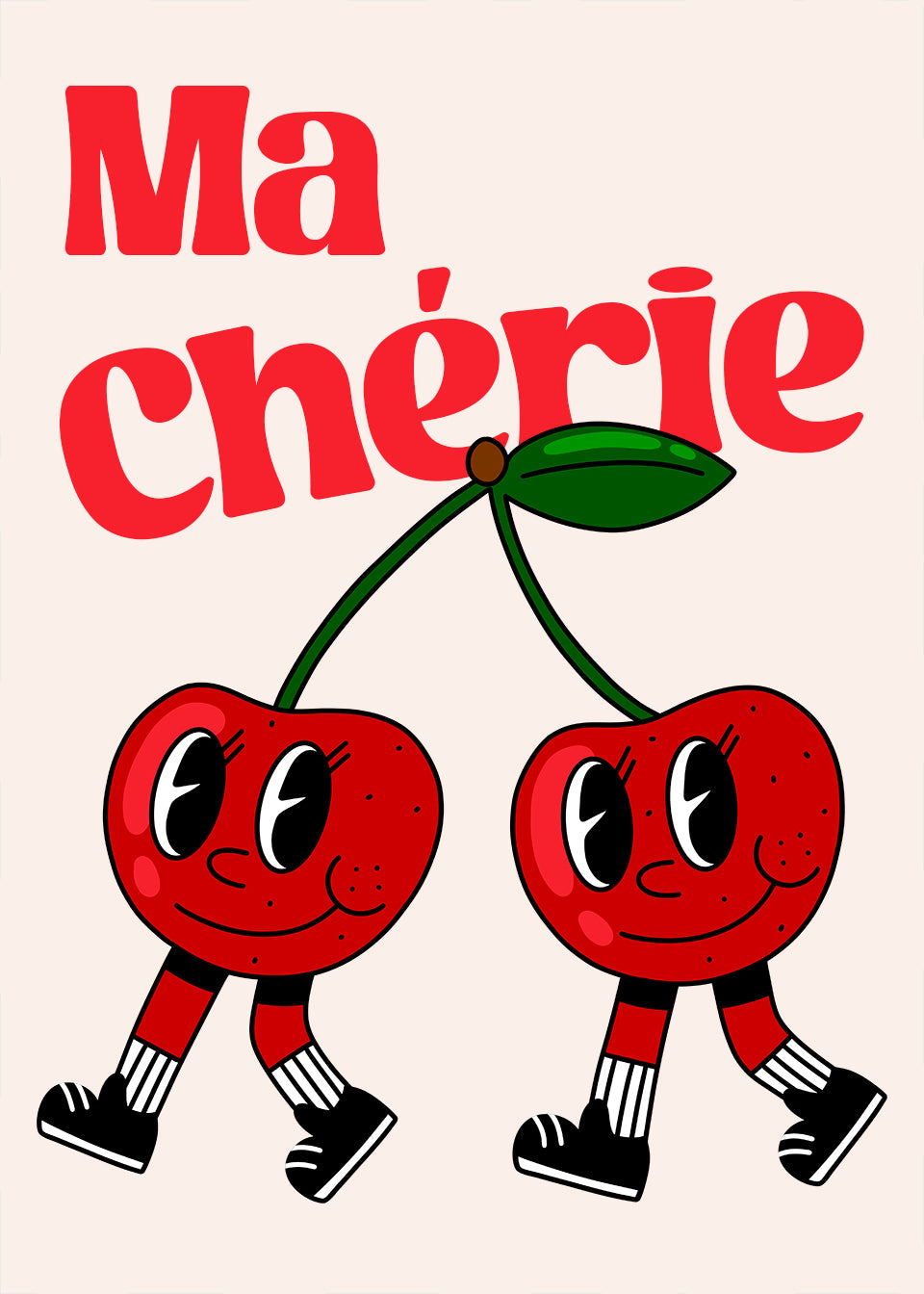 Ma Chérie - Art Print Ürün ana görseli