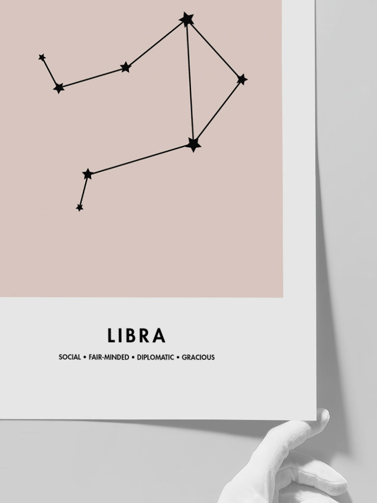 Terazi Burcu - Art Print  Poster