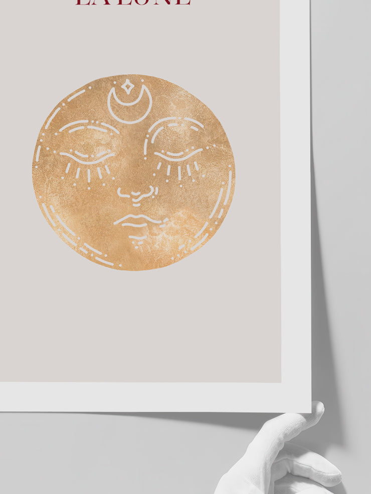 Luna - Art Print  Poster