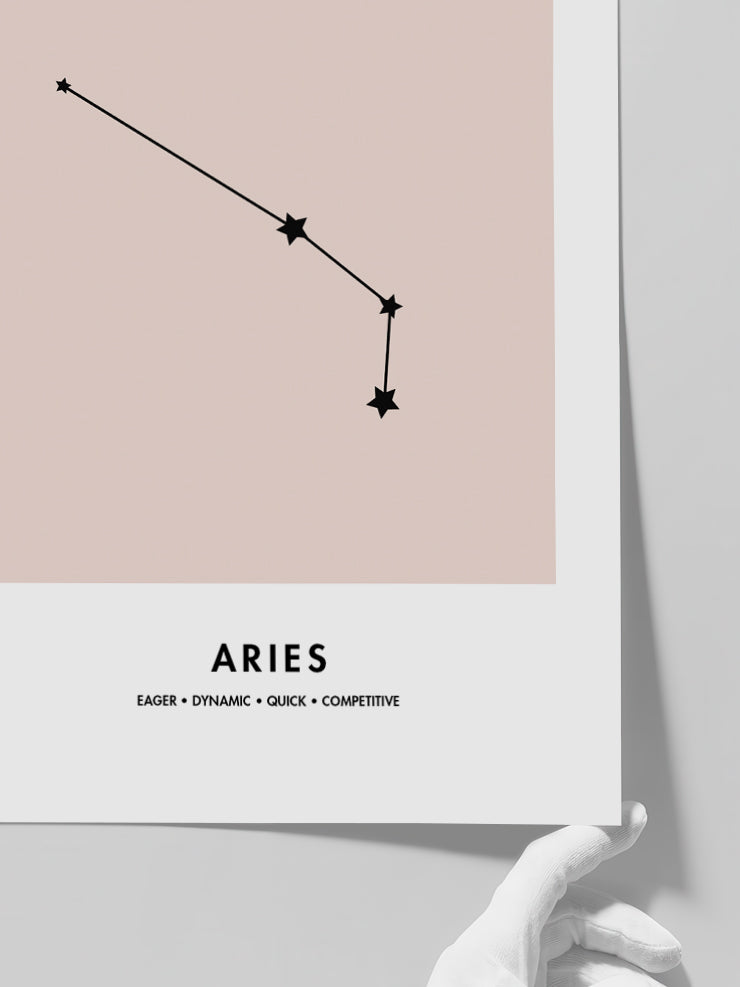 Koç Burcu - Art Print  Poster
