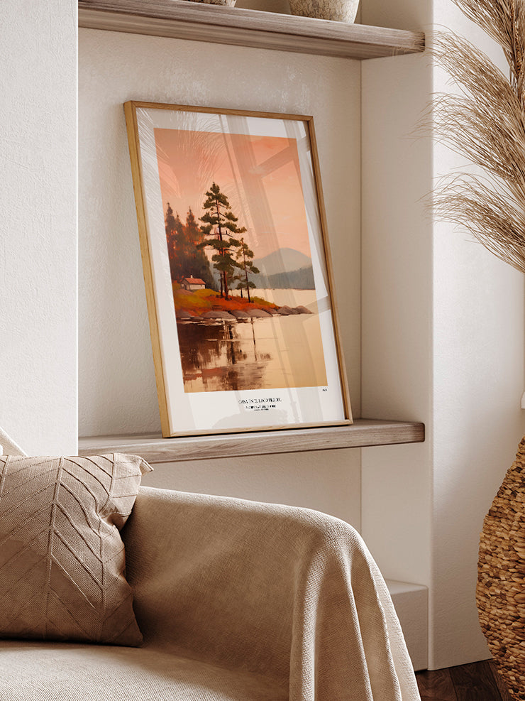 Atelier Criterio Lago - Art Print Ürün ikincil görseli