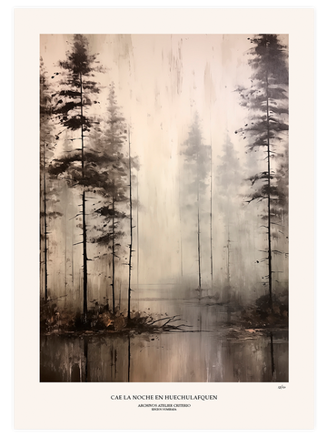 Atelier Criterio Noche - Art Print