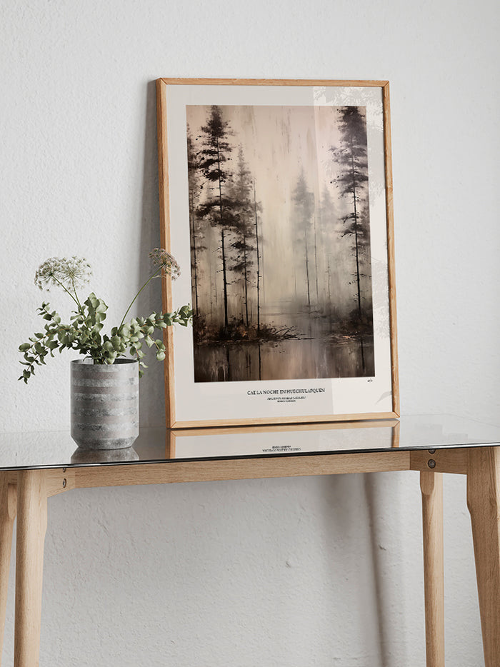 Atelier Criterio Noche - Art Print  Poster