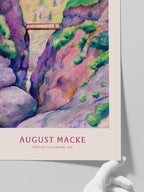 Macke Schlucht in Tegernsee - Art Print
