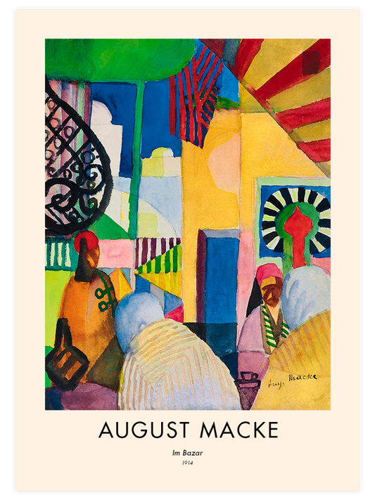 August Macke Bazar - Poster Seti Duo