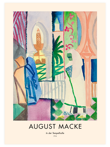 August Macke Bazar - Poster Seti Duo