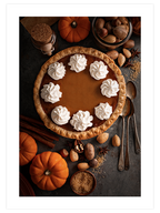 Balkabaklı Pasta - Art Print