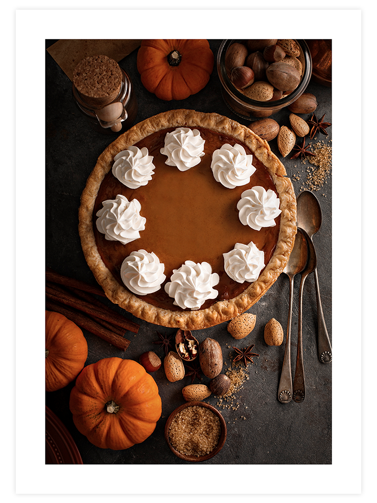 Balkabaklı Pasta - Art Print