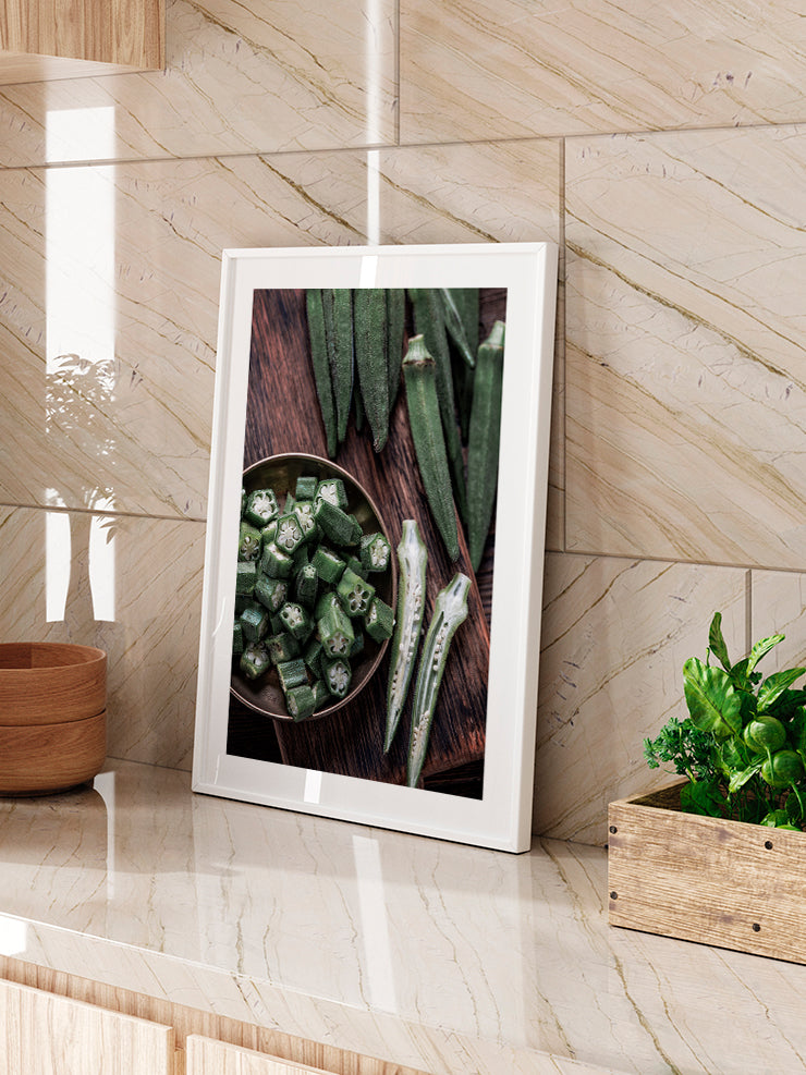 Bamya - Art Print Ürün ikincil görseli