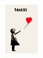 Banksy Girl with Balloon - Art Print