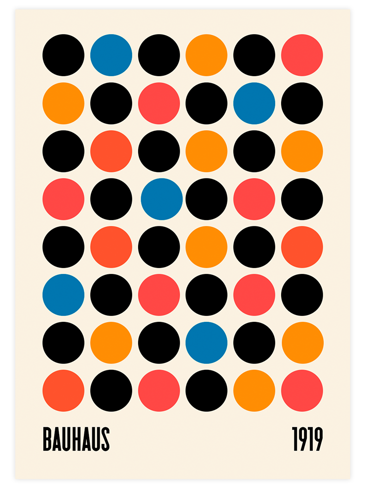 Bauhaus N1 - Art Print