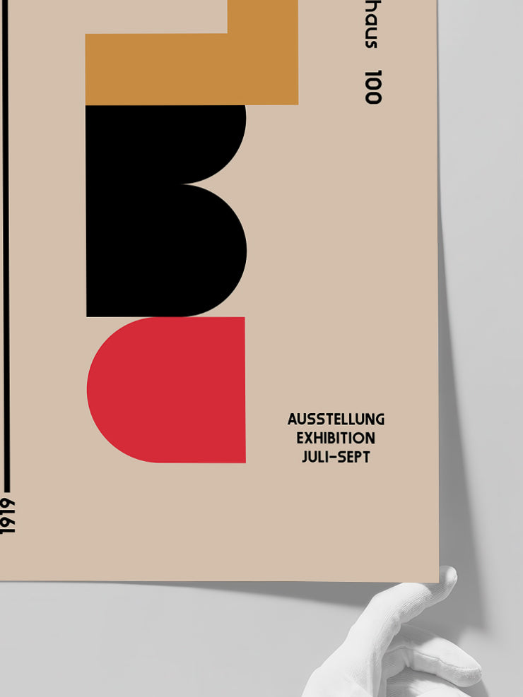 Bauhaus 100 Afiş - Art Print