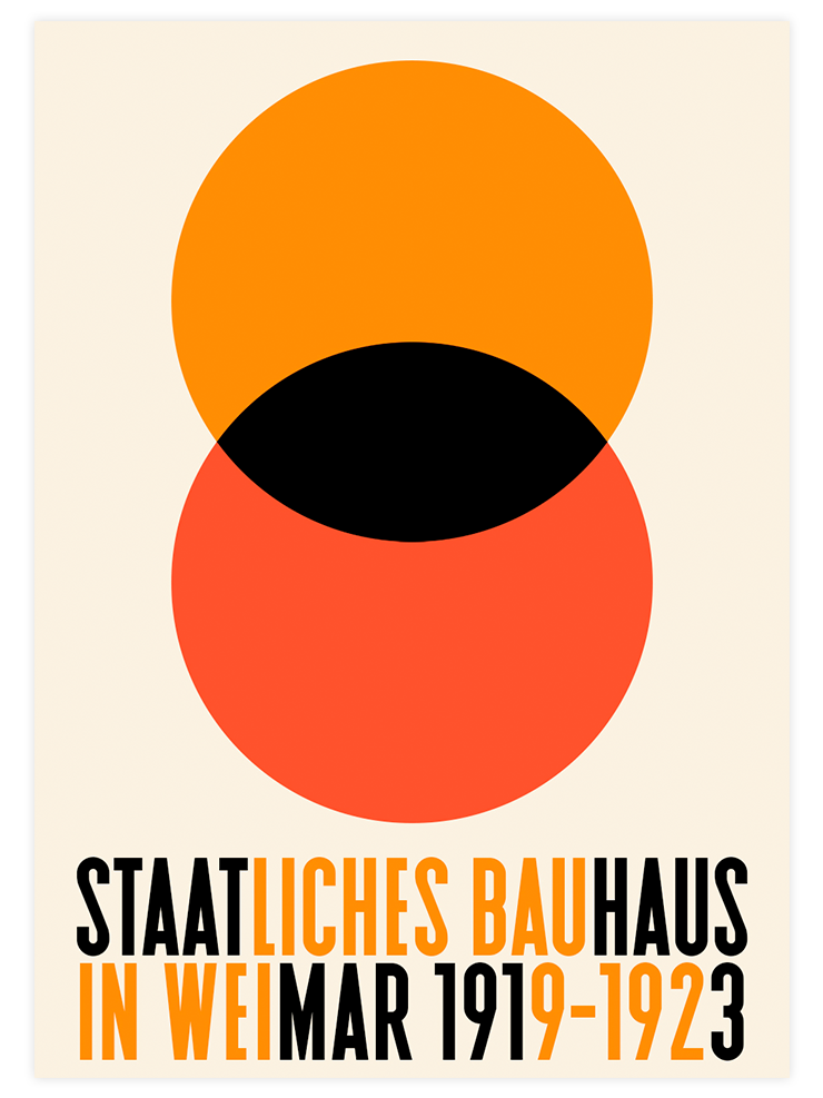 Bauhaus N5 - Art Print