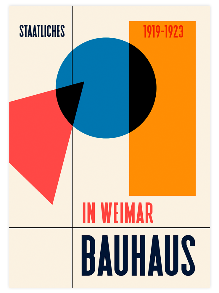 Bauhaus N6 - Art Print