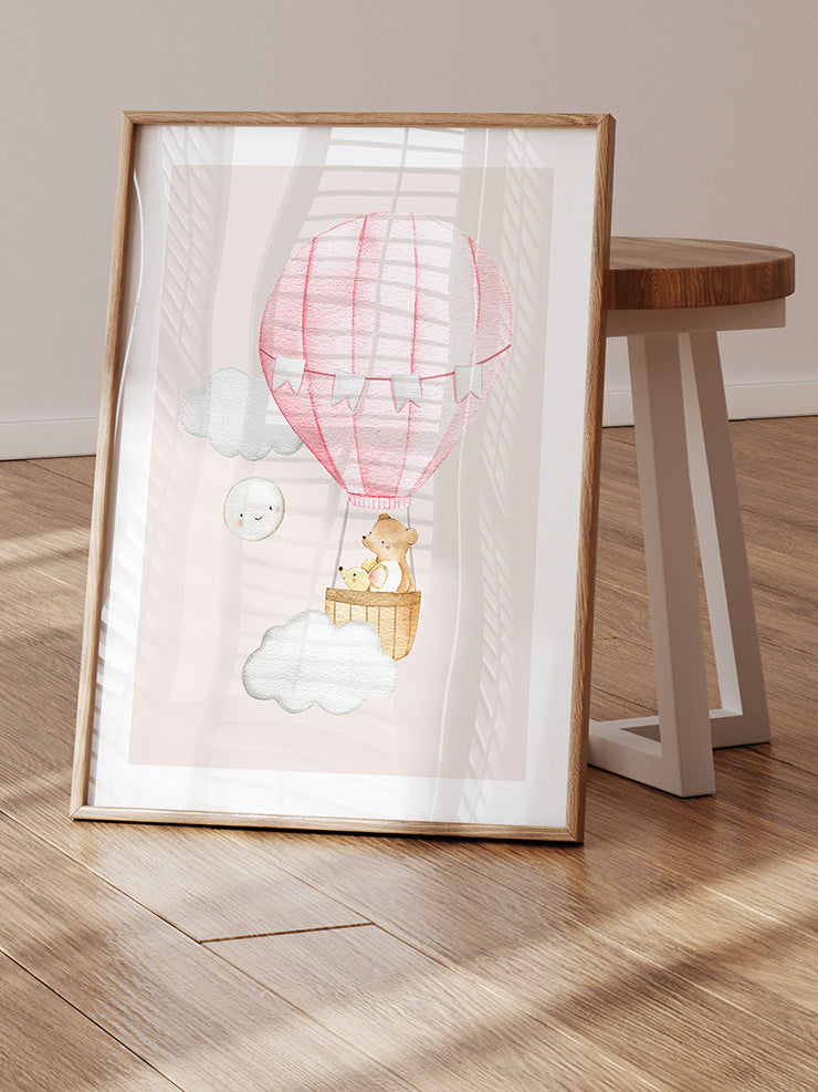Bulutlarda N6 - Art Print  Poster
