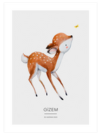 Bambi Kişiye Özel - Art Print