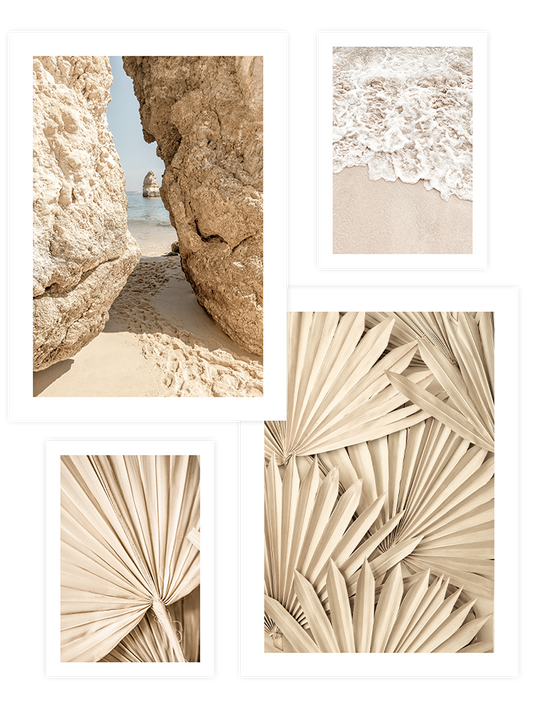 Beige Style Poster seti