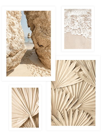 Beige Style Poster seti